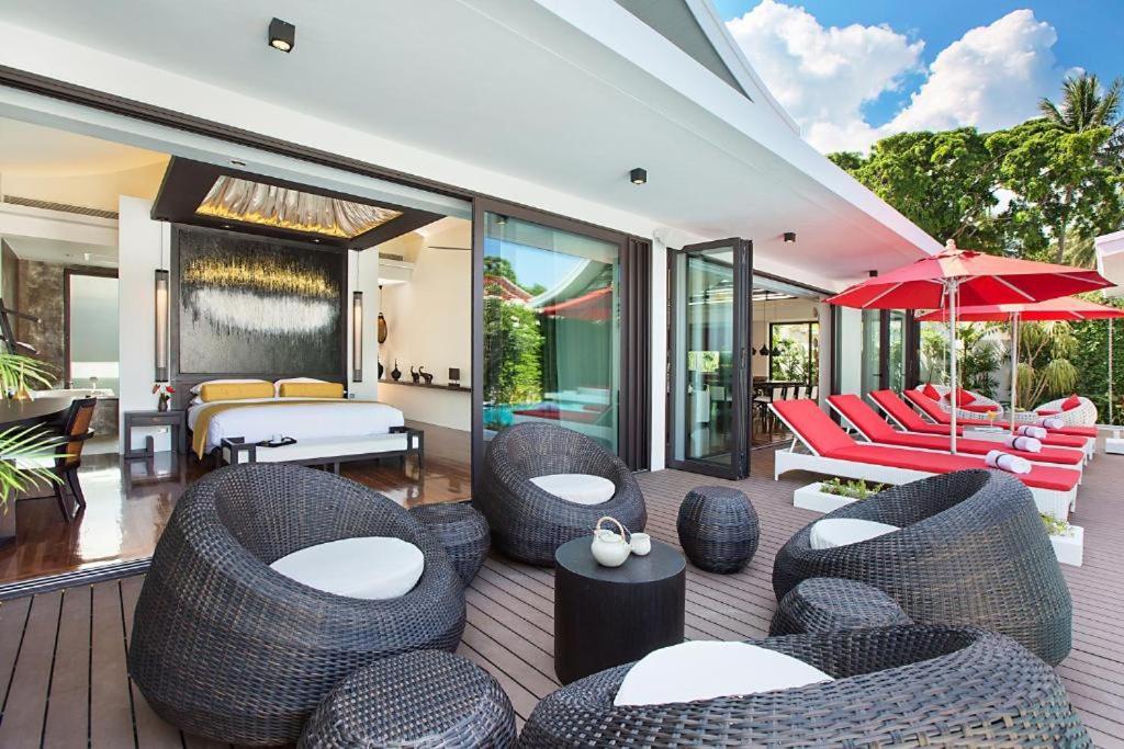 Villa Julia Koh Samui Beach With Cook And Majordome Lamai Beach  Exteriör bild