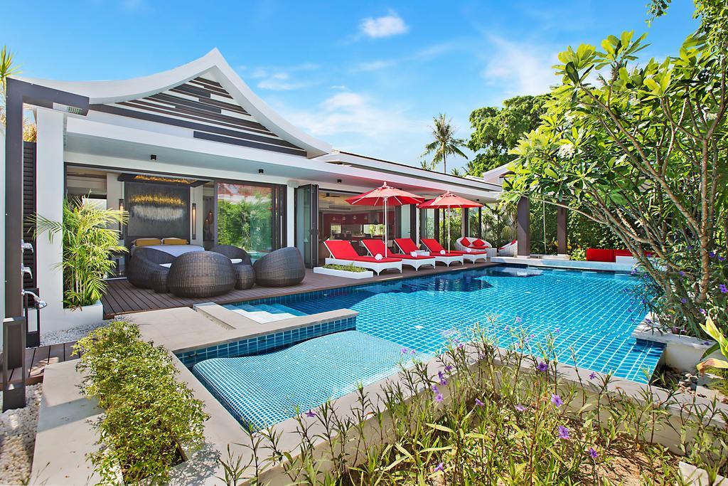 Villa Julia Koh Samui Beach With Cook And Majordome Lamai Beach  Exteriör bild