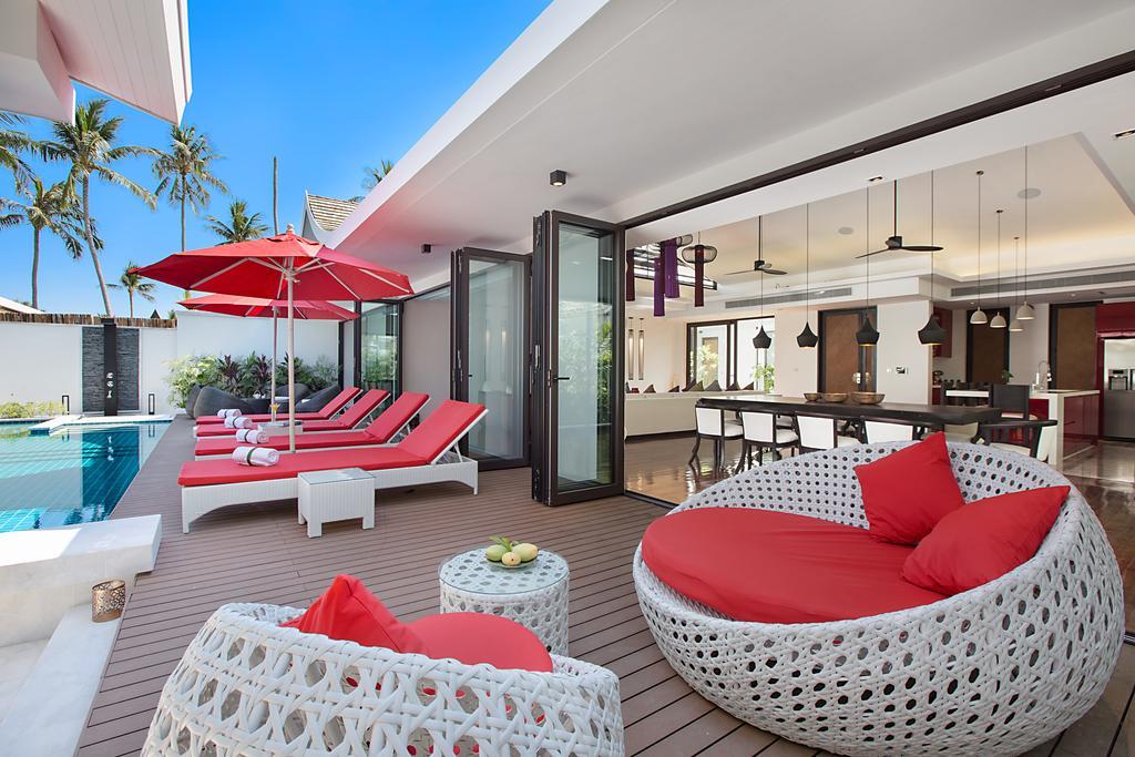 Villa Julia Koh Samui Beach With Cook And Majordome Lamai Beach  Exteriör bild